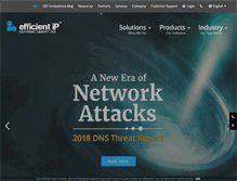 Tablet Screenshot of efficientip.com